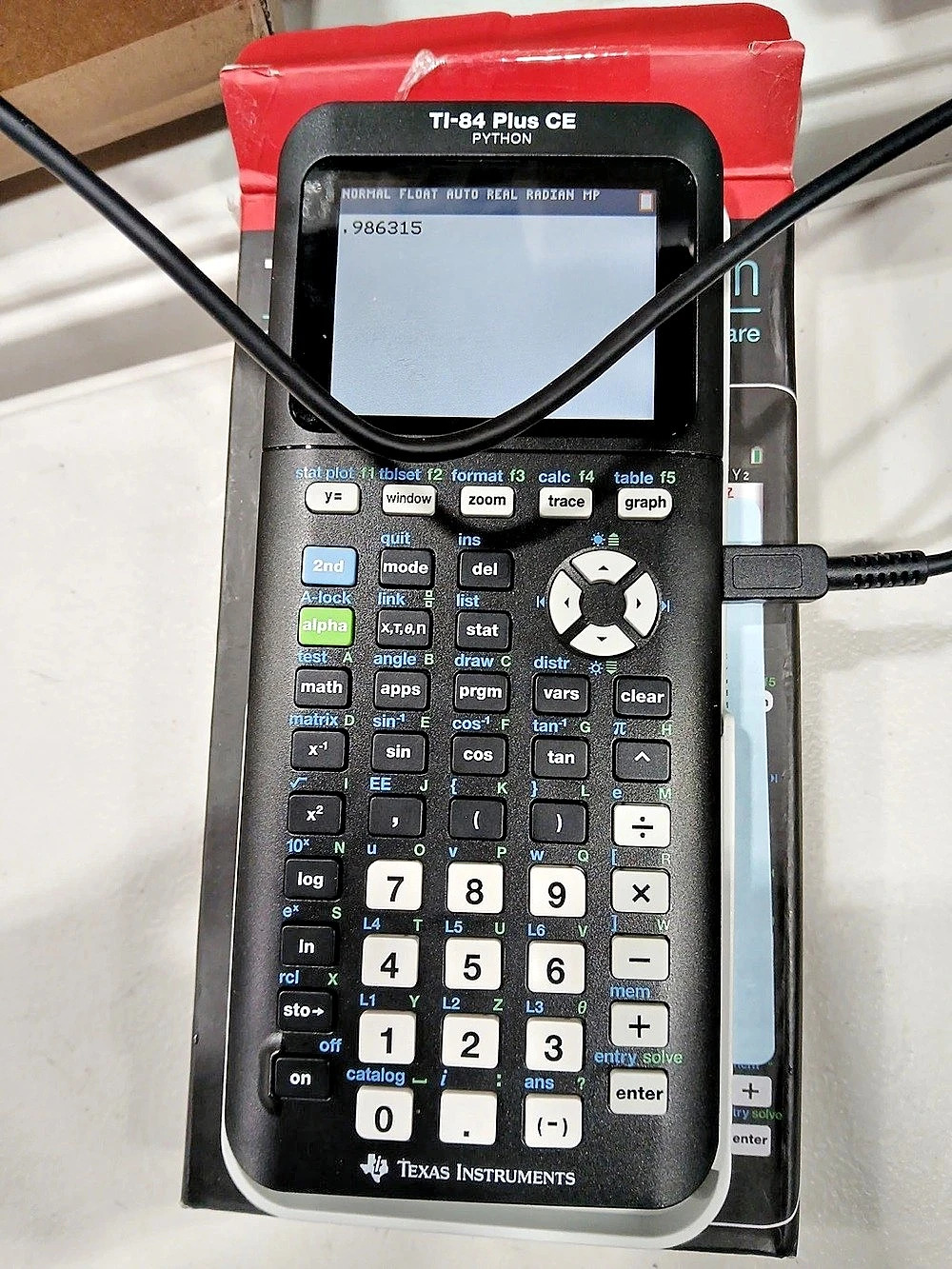 Texas Instruments TI-84 Plus CE Python Graphing Calculator